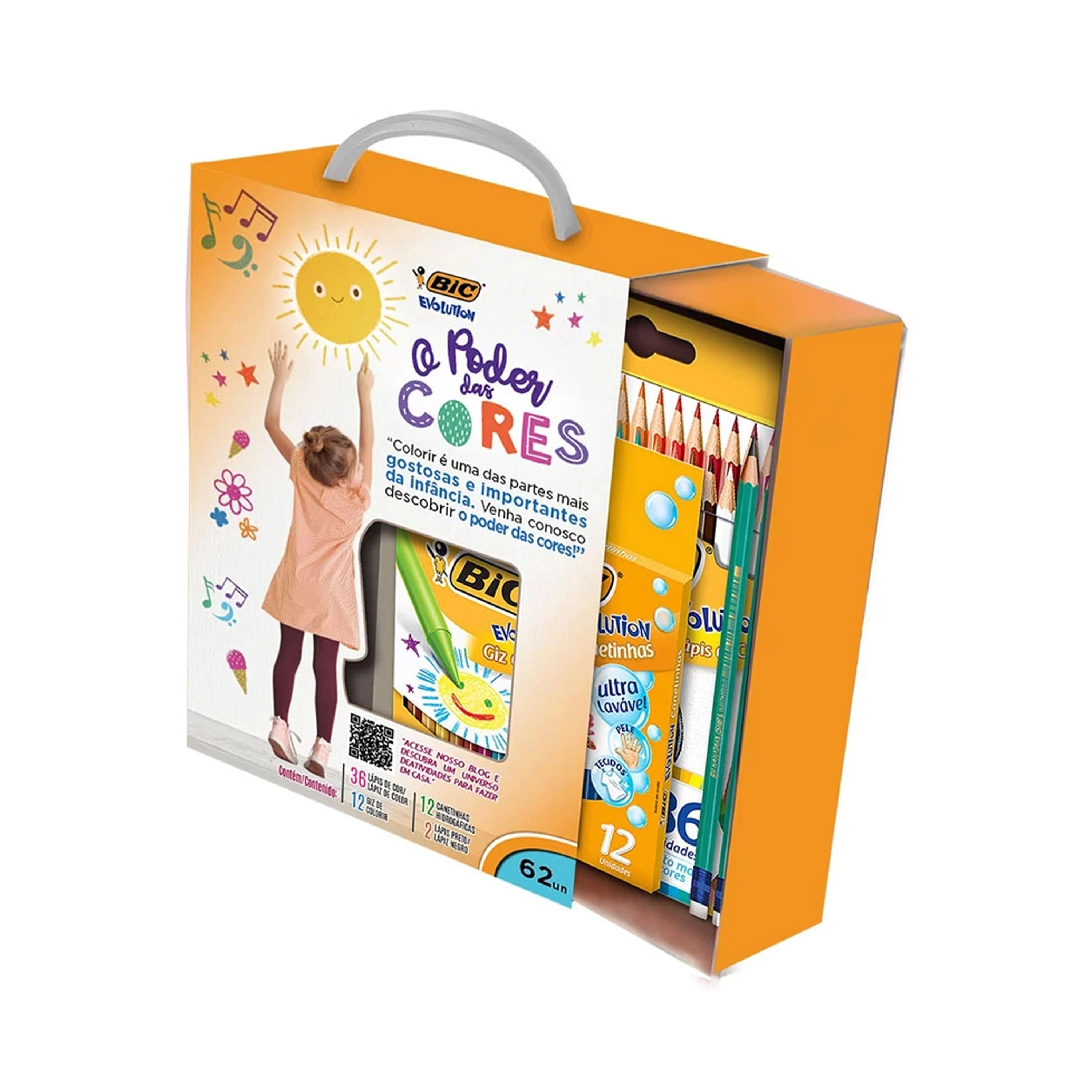 KIT ESCOLAR PODER DE COLORES VALIJA