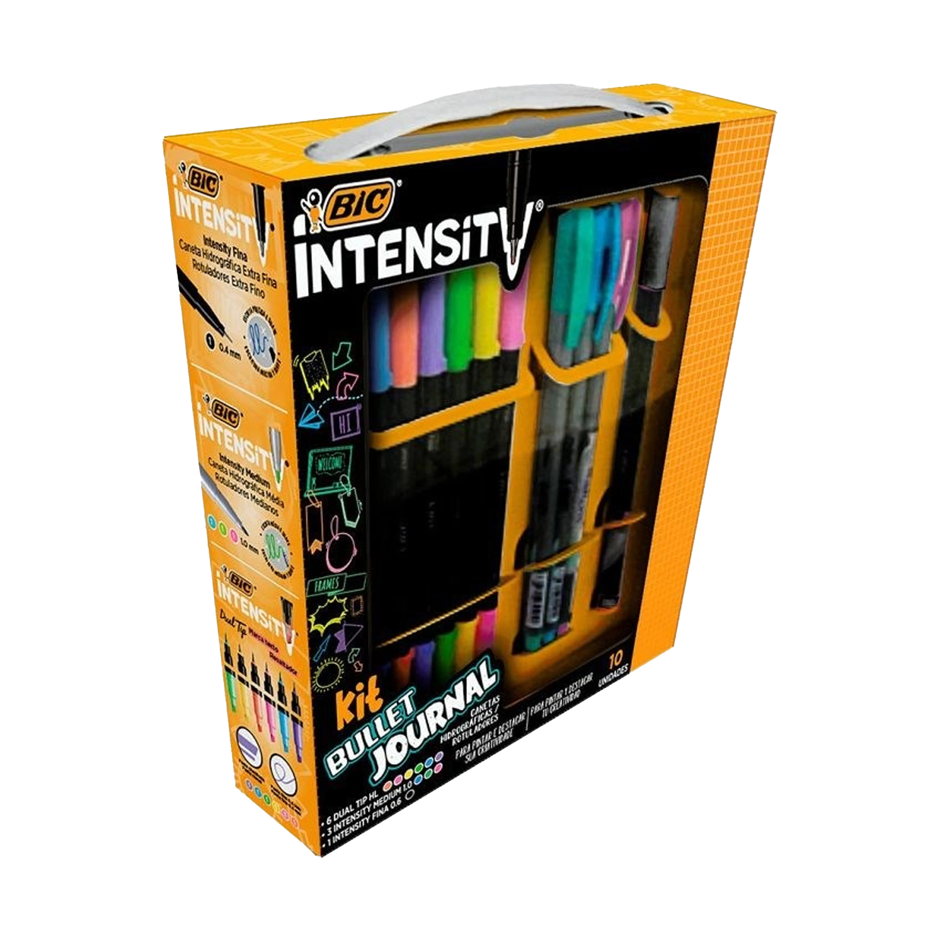 KIT ESCOLAR INTENSITY JOURNAL X10