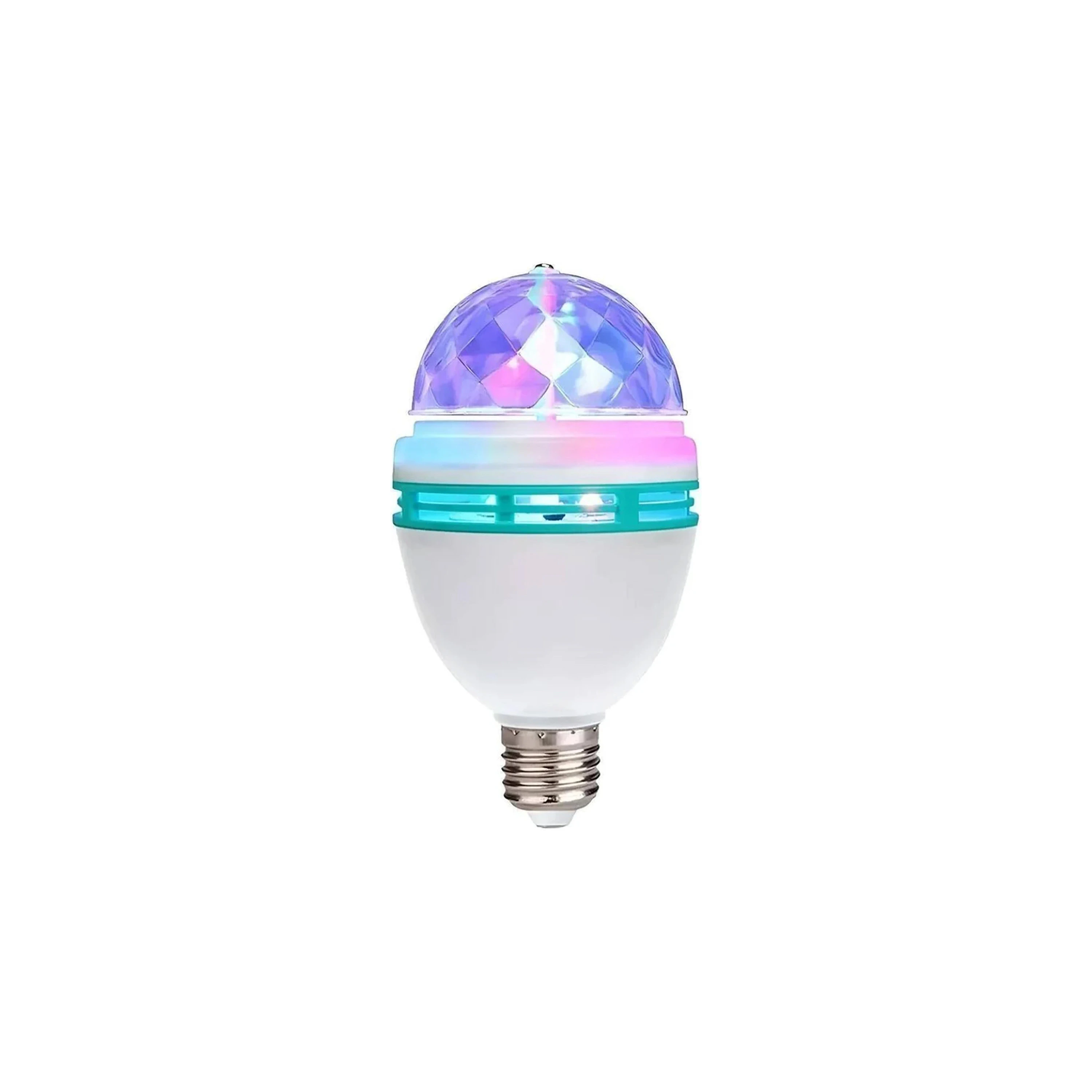 LAMPARA GIRATORIA DOB RGB 3 COLORES E27 220v